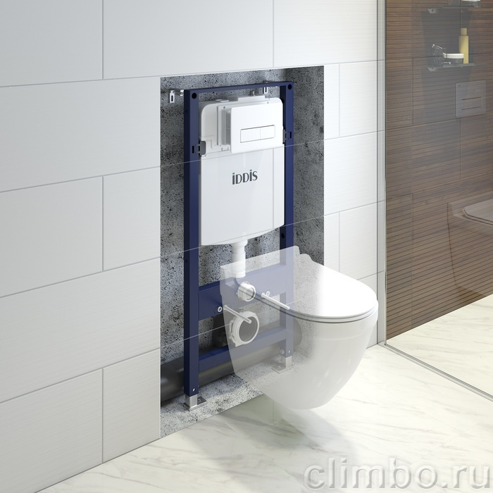 Инсталляция рамная для подвесного унитаза, универсальная, Profix, IDDIS, PRO0000i32 — фото товара