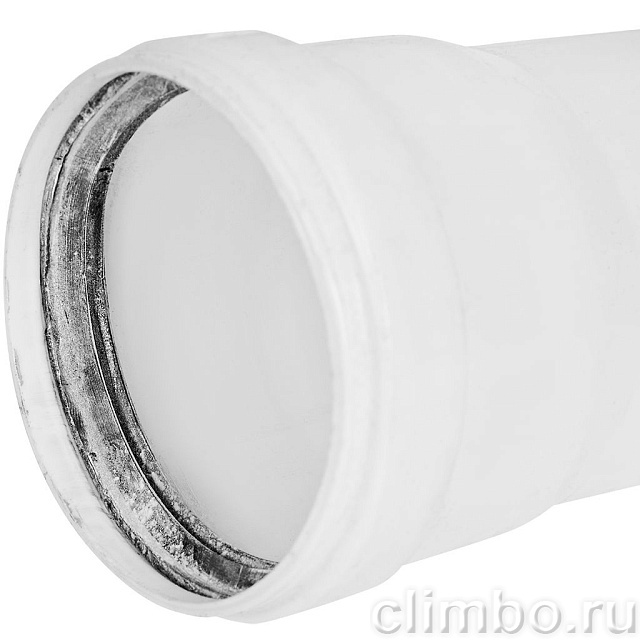 STOUT Удлинитель дымохода конденсац. D80(п-м), L250 — фото, детали конструкции