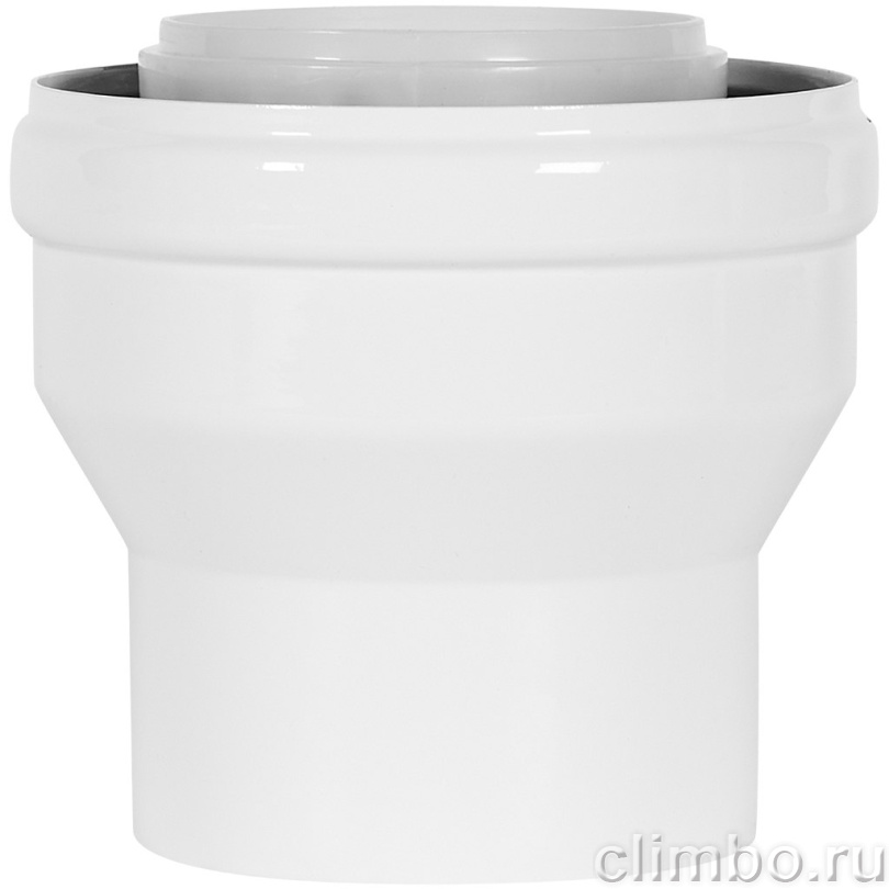 Переход ROMMER с O60/100 на O80/125 конденсационный — фото, детали конструкции