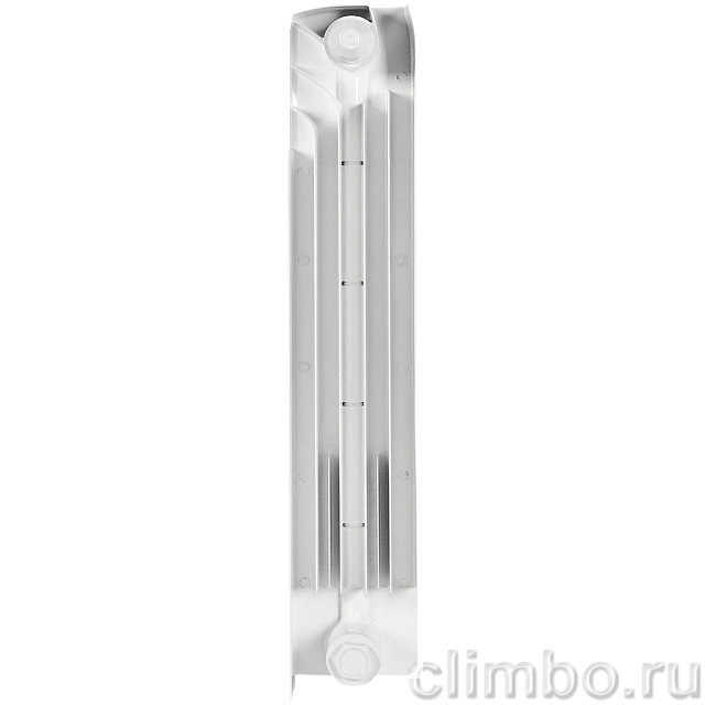 Радиатор биметаллический STOUT TITAN VENTIL 500 10 секций нижнее правое подключение — фото, детали конструкции