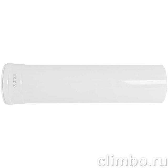 STOUT SCR-8125-000500 STOUT Удлинитель дымохода традиц. коакс. D80(п-м)/125(п-м), L500 — фото, детали конструкции