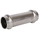 Муфта равнопроходная, 22, из нержавеющей стали прессовой — фото товара