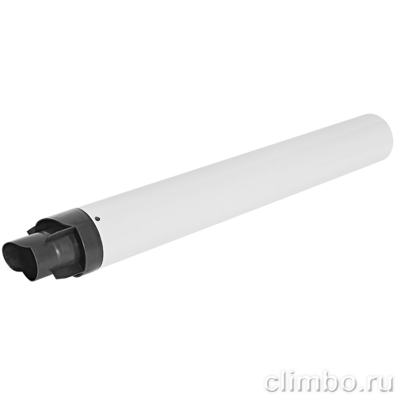 Труба с наконечником традиционный ROMMER RCA-6010 коаксиальная СТАНДАРТ D60(п)/100(п), L770 (рабочая длина 700мм) однонаправленный — фото, детали конструкции