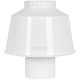 STOUT SCR-0080-800002 STOUT Оголовок вертикальный с ветрозащитой традиц. D80(п) БЕЛЫЙ широкий — фото, детали конструкции