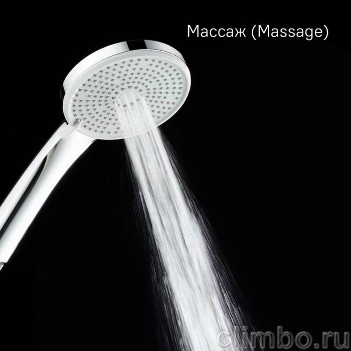 Лейка для душа, 5F, Эссеншл (Essential), Milardo, ESS5FCRM18 — фото, детали конструкции
