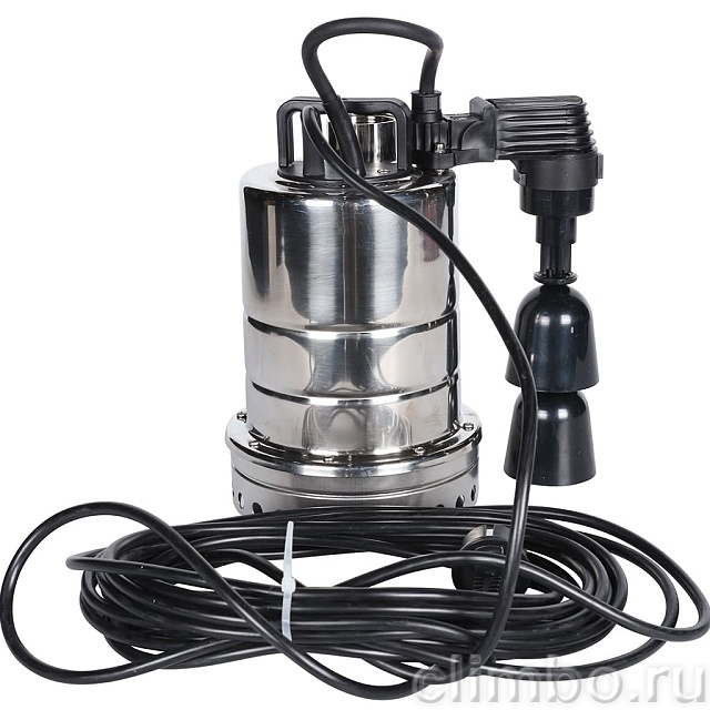 Насос дренажный STOUT с вертикальным поплавком, кабель 10 м, 230V, Q=150 л/мин, H=8 м — фото, детали конструкции